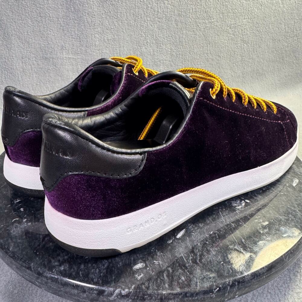 Cole Haan Grandpro Tennis Malbec Velvet Lightweight Sneakers Purple Size 9.5B US - Picture 11 of 11